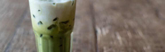 Groene thee smoothie met wortel