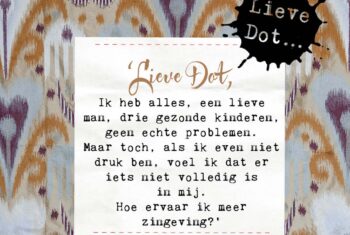 Lieve Dot: advies aan Vaag persoon