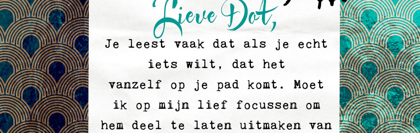 Lieve Dot: advies aan De Doordenker