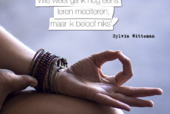 Mooie woorden van Sylvia Witteman