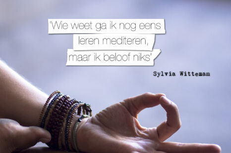 Mooie woorden van Sylvia Witteman