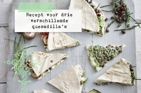 Recept voor quesadilla’s