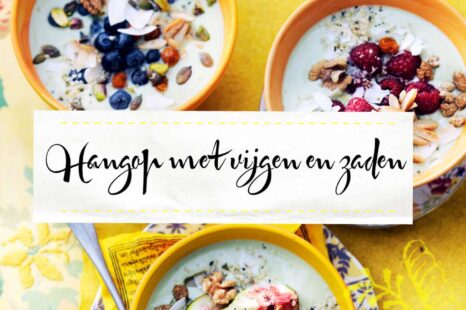 Recept: hangop met vijgen en zaden