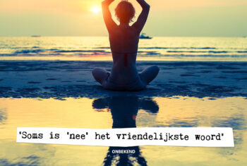 5 x nee zeggen