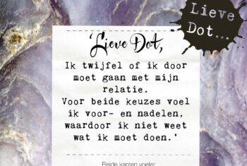 Lieve Dot: advies aan Beide Kanten Voeler