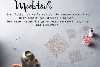 Recept: hapjes voor bij de mocktail