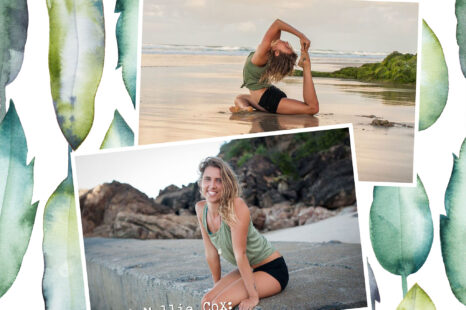 Yoga, zee en strand