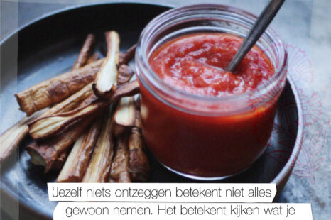 Kyra’s recept voor zelfgemaakte ketchup