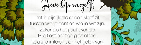 Lieve Dot: advies aan Op mezelf