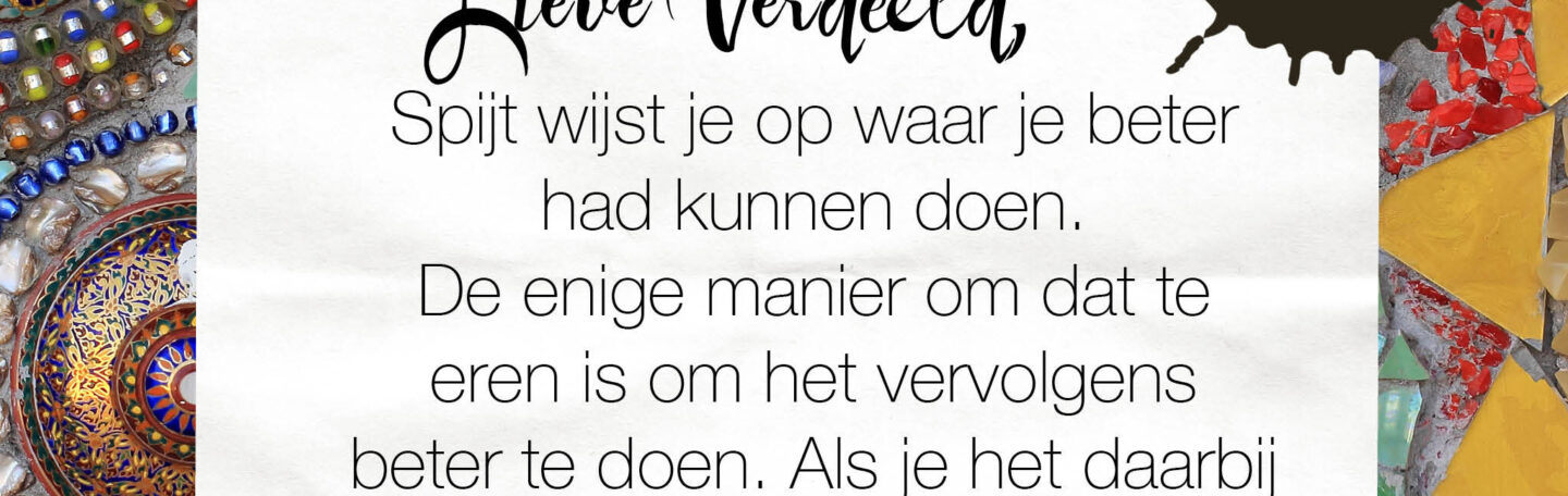 Lieve Dot: advies aan Verdeeld