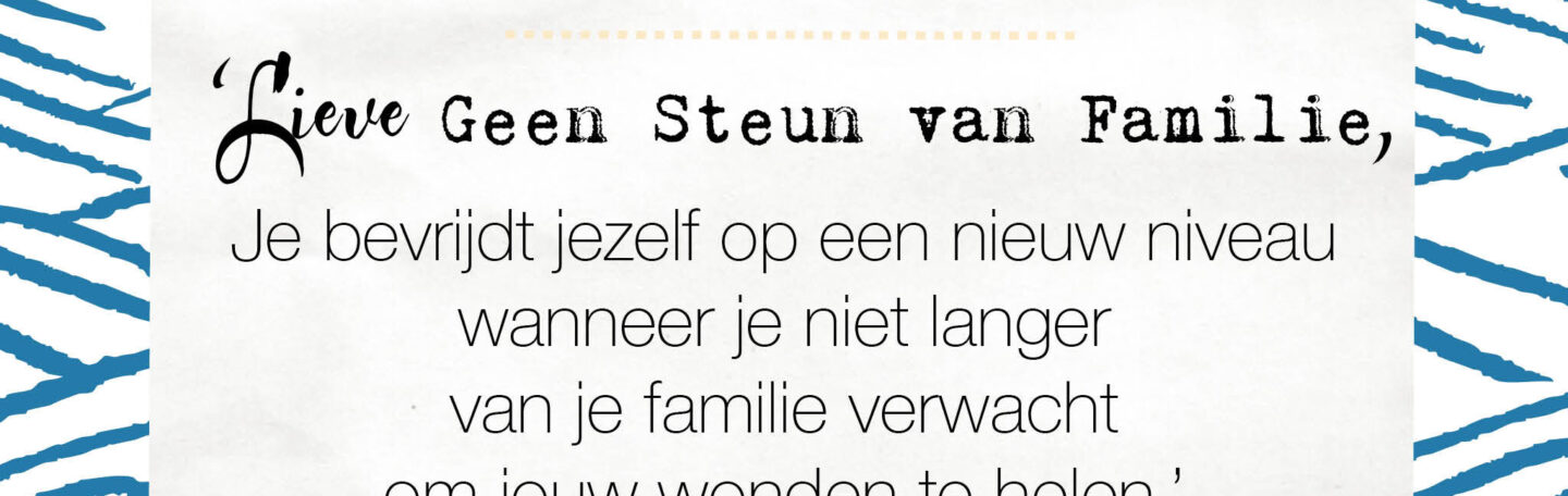 Zo kun je helemaal jezelf zijn bij je familie