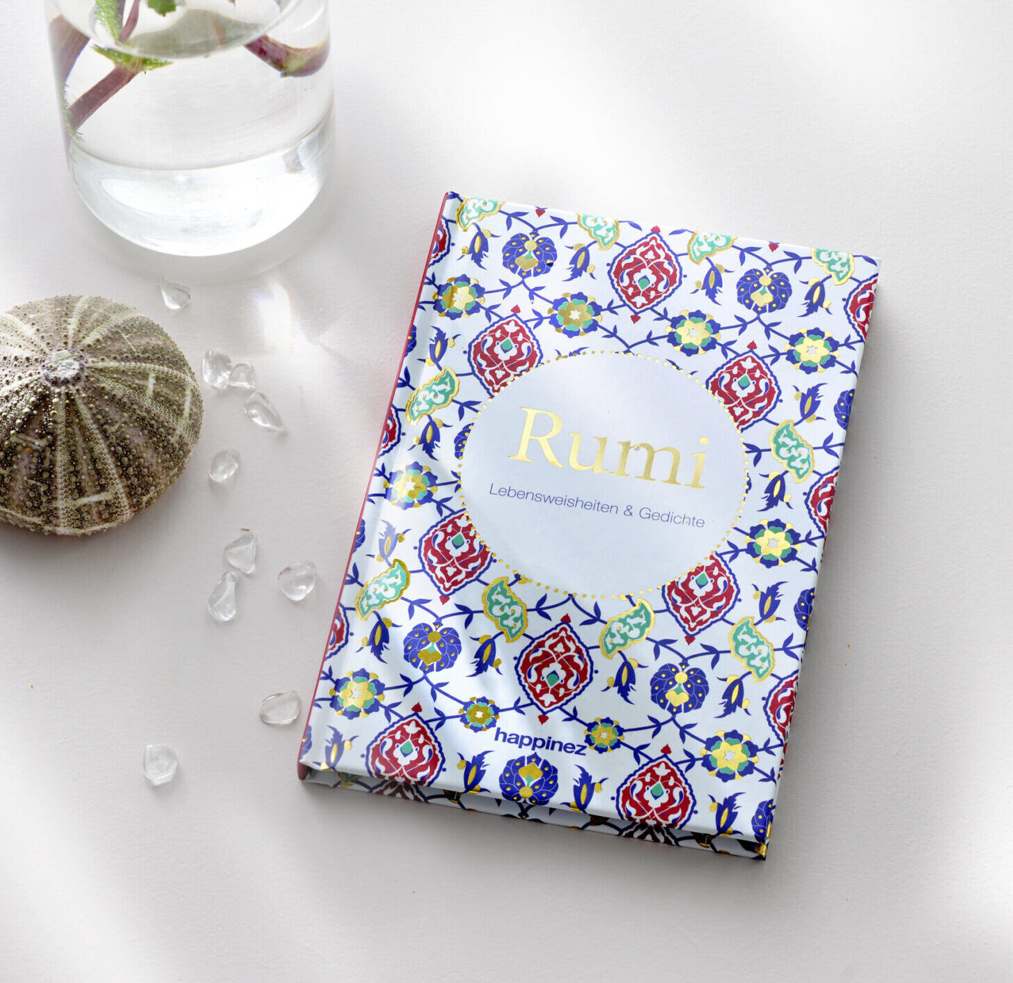 Eenvoud schoner geluk Boekje Rumi, vol levenswijsheden en mooie gedichten - Happinez