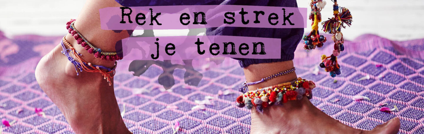 Houd je tenen lenig met deze yoga-teenstretch