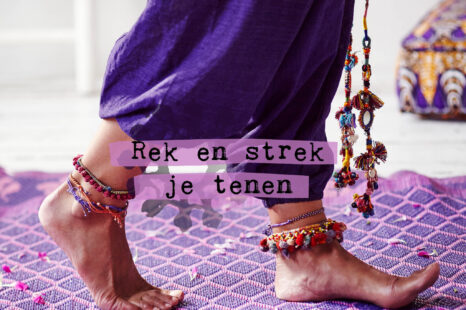 Houd je tenen lenig met deze yoga-teenstretch