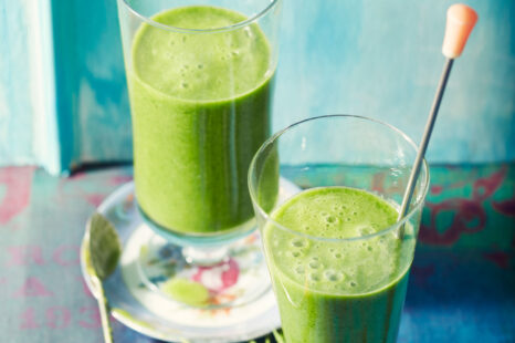 Recept voor waterkers-perensmoothie