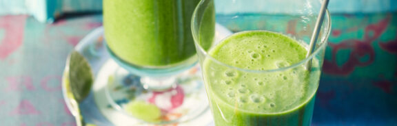 Recept voor waterkers-perensmoothie