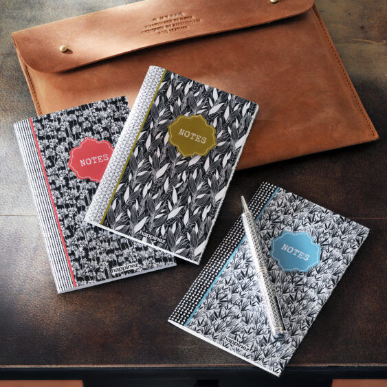 Setje van 3 Notebooks