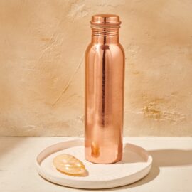 Koperen waterfles groot