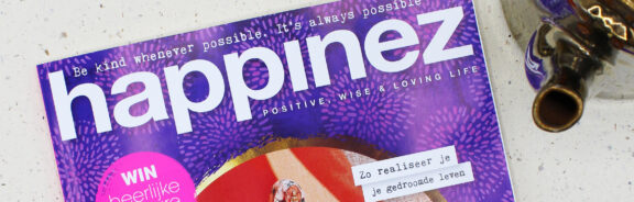 Nu in de winkel: Happinez ‘Dichter bij jezelf’