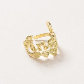 Ring Angel verguld