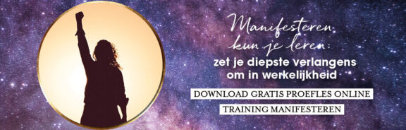 Download jouw gratis proefles Manifesteren