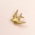 broche zwaluw goud (1)