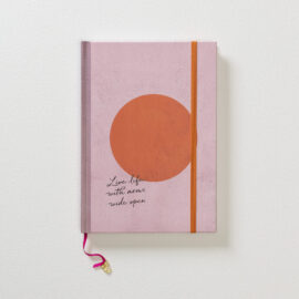 Notitieboek Glowing rose