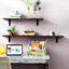 Houten wandplank groot
