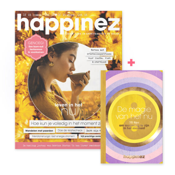 Happinez 4-2021 en wijsheidsboekje
