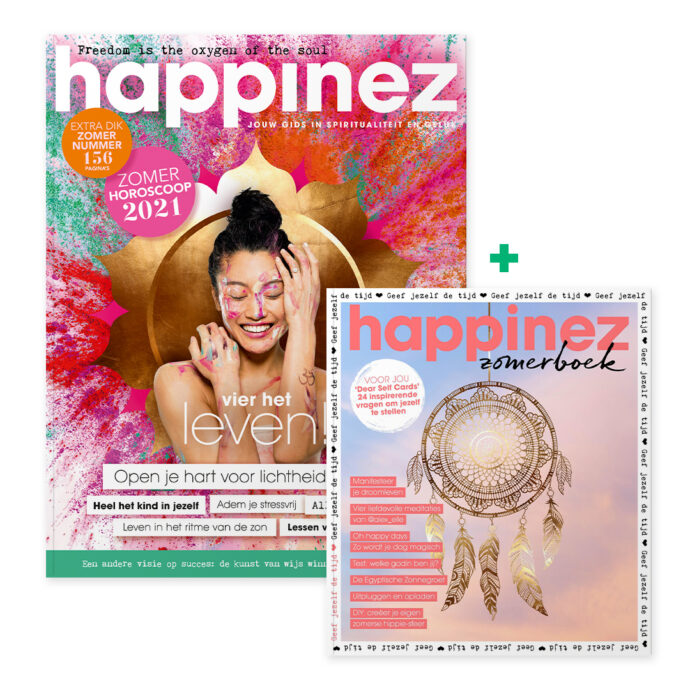 Happinez 5 met zomerboek