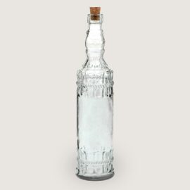 Glazen fles met kurk Oasis