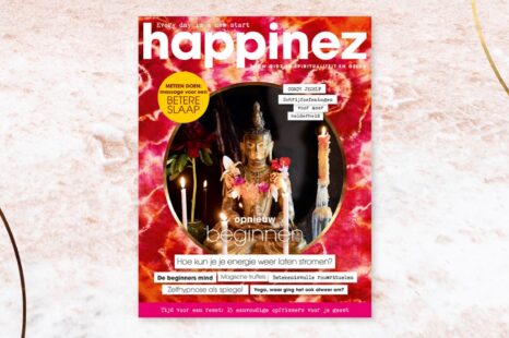 Happinez ‘Opnieuw beginnen’ ligt nu in de winkel