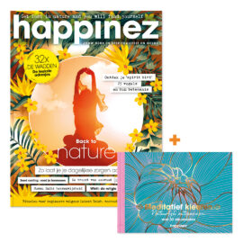 Happinez 4-2022 met Meditatief kleurboek