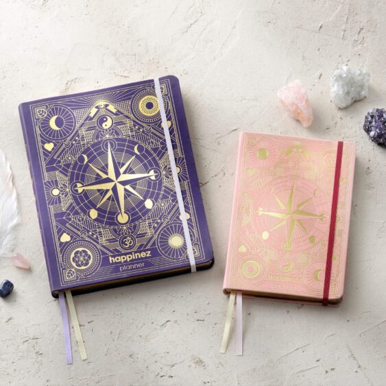 Happinez Planner, manifesteren in 5 stappen Lezen Happinez