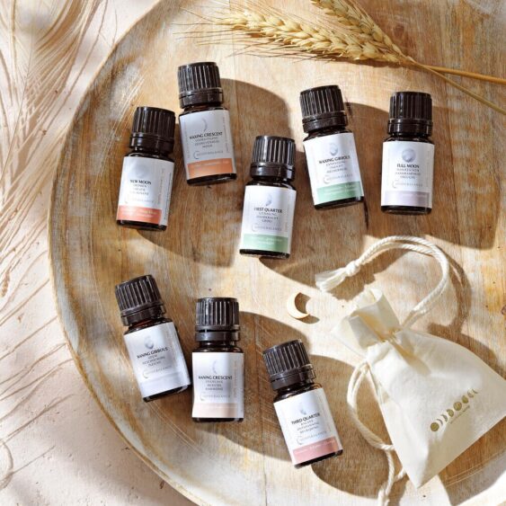 Etherische Maanfasen olie (set van 8)