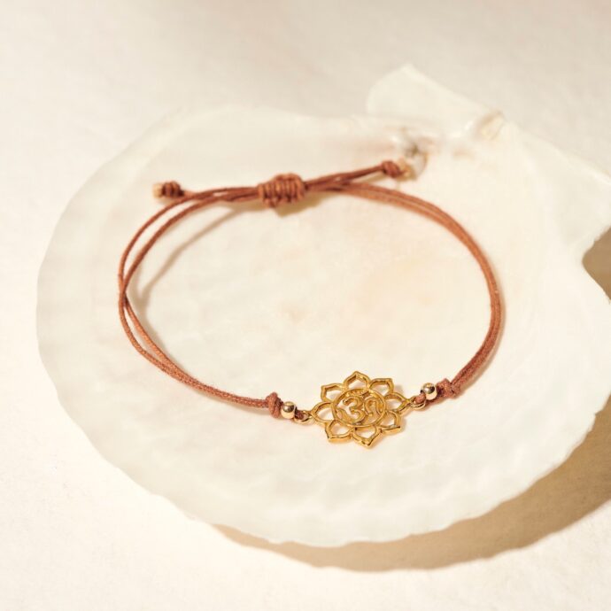 Armband Aum verguld