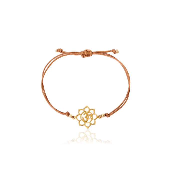 Armband Aum verguld