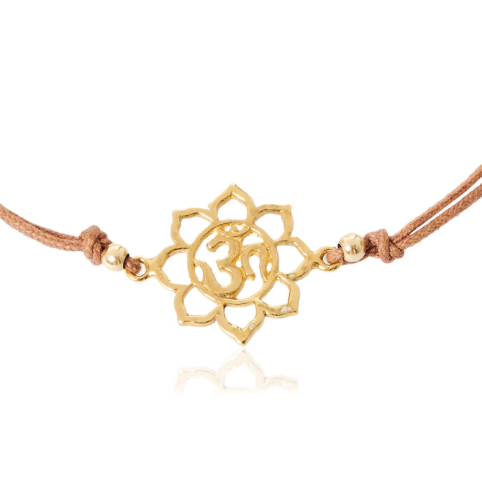 Armband Aum verguld