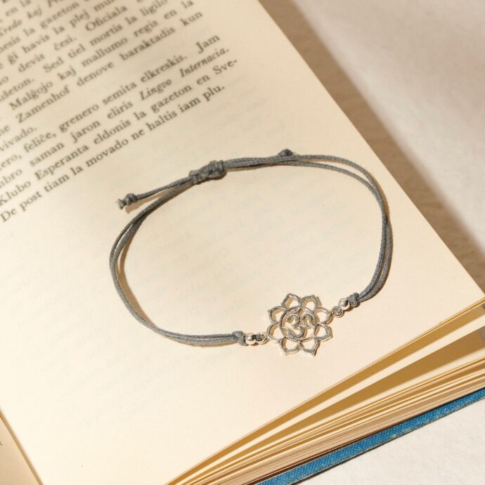 Armband Aum zilver
