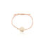 Flower of life armband verguld