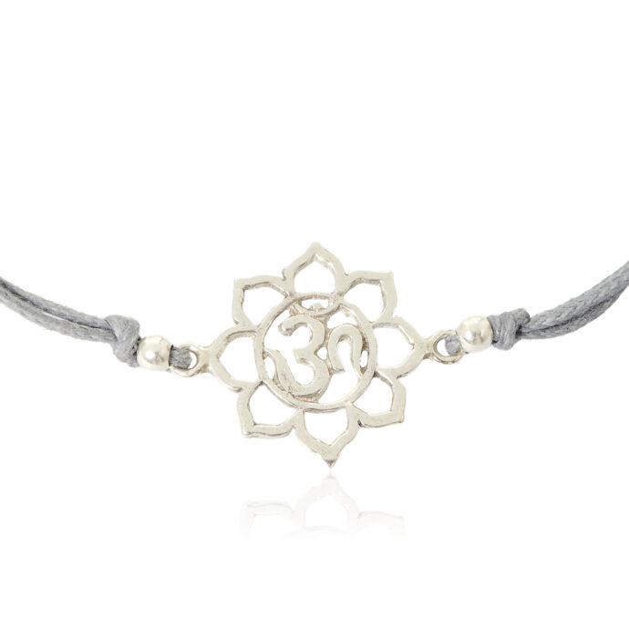 Armband Aum zilver