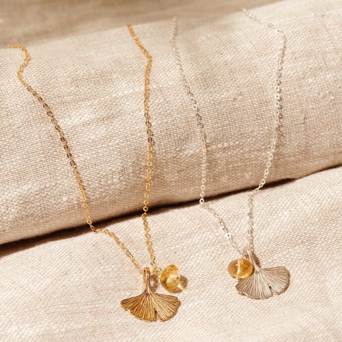 Ginkgo ketting