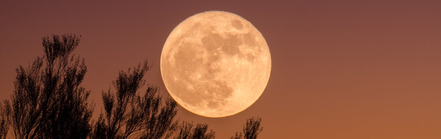 Op 12 augustus is het volle maan