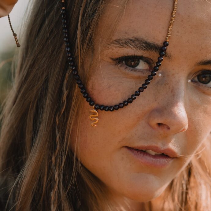 Granaat ketting Noa