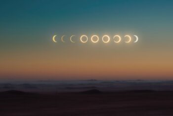 Nieuwe maan én zonsverduistering op 25 oktober 2022