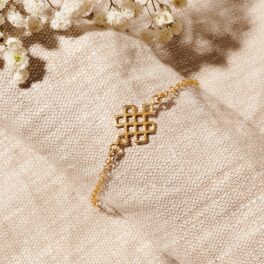 Armband Infinity goud