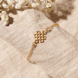 Armband Infinity goud