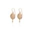 Oorbellen Flower of life goud
