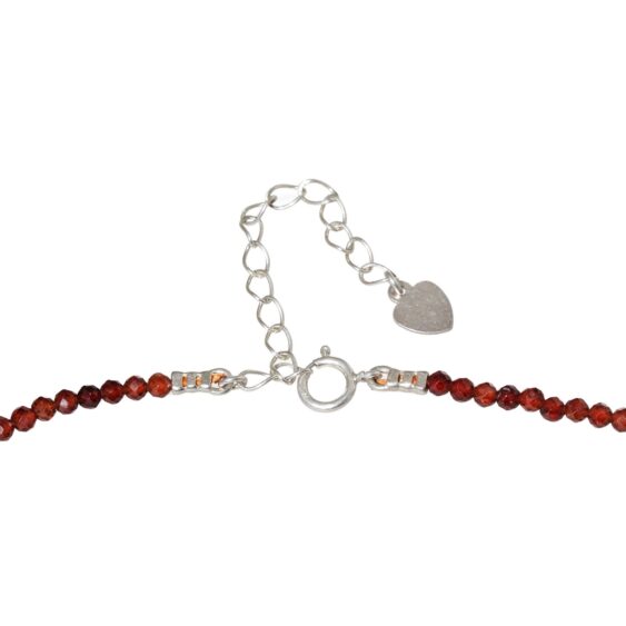 Granaat ketting Libel zilver