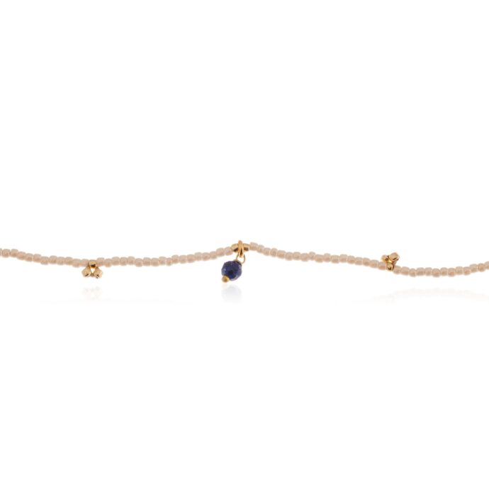 Lapis lazuli buikketting Festival